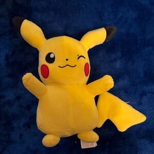 Pokemon Pikachu Plush with Red Cheeks